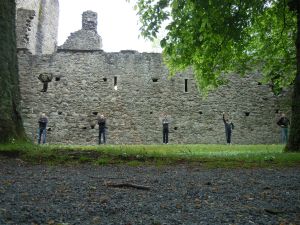The 5 knights (idiots) Huntly Castle